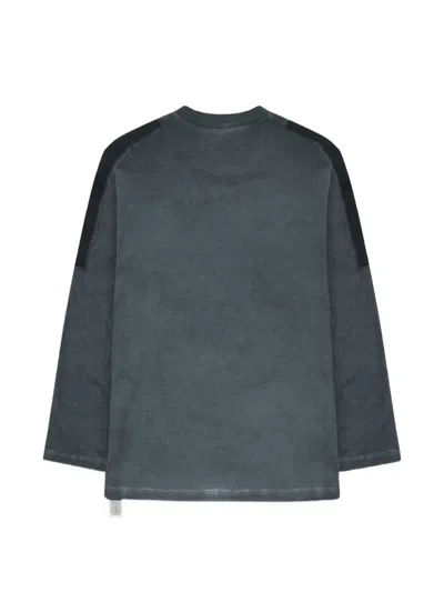 Oamc Peacemaker Touch-strap Sweater In Blue