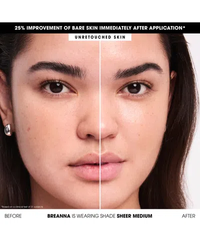 Bareminerals Bareskin Daily Dewy Sunscreen Mineral Spf 30 1 Oz. In Transparent