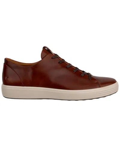 Ecco Soft 7 Premier Sneaker In Brown
