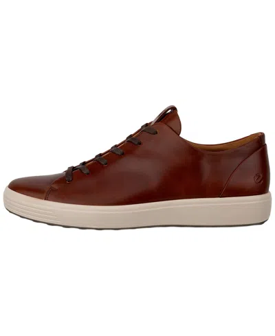 Ecco Soft 7 Premier Sneaker In Brown