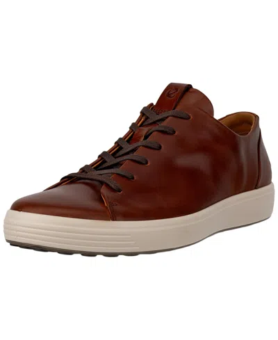 Ecco Soft 7 Premier Sneaker In Brown