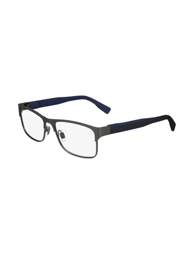 Lacoste Matte Finish Rectangle Glasses In White