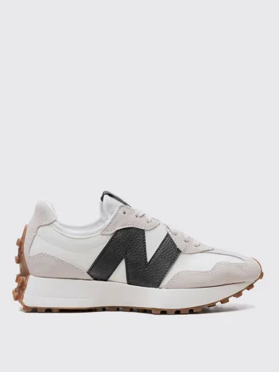 New Balance Low-profile Sneakers In Nero With Textured Accents In Multi