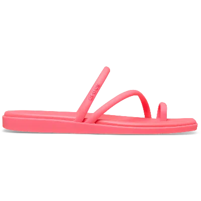 Crocs Miami Toe Loop Sandal In Pink