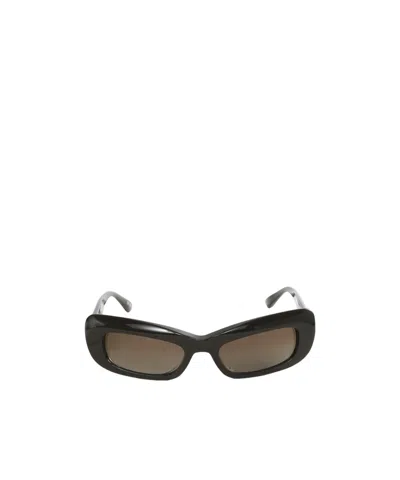 Balenciaga Diva Rectangle-frame Sunglasses