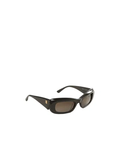 Balenciaga Diva Rectangle-frame Sunglasses