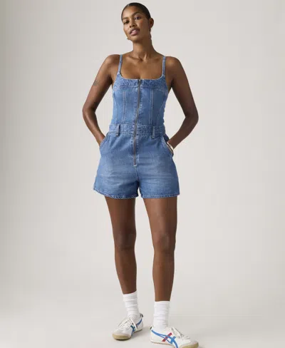 Levi's Jadine Romper In Blue