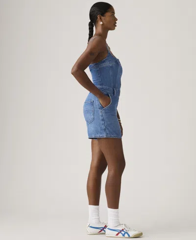 Levi's Jadine Romper In Blue