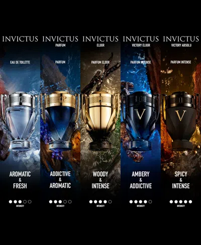 Rabanne 3-pc. Invictus Victory Elixir Gift Set In Multi