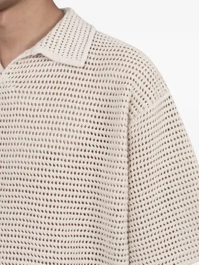 トップス AURALEE COTTON SILK KNIT 26ss AURALEE TUSSAH SILK KNIT