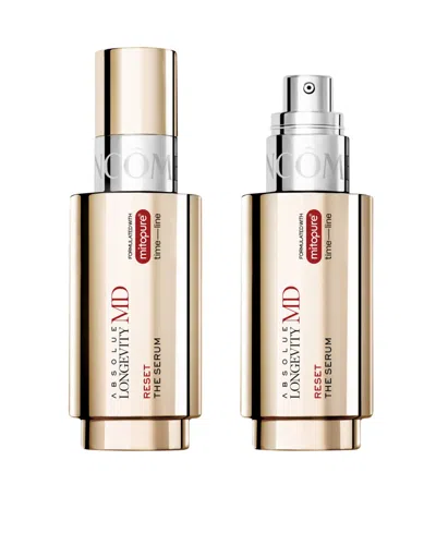 Lancôme Absolue Longevity Md Reset Face Serum For Mature Skin Duo In Transparent