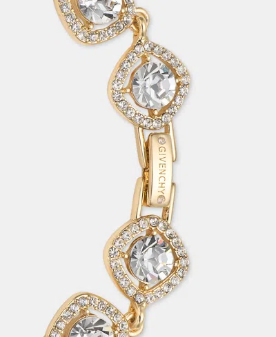 Givenchy Crystal Statement Flex Bracelet In Gold