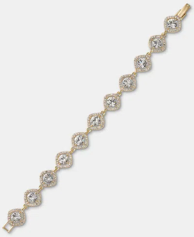 Givenchy Crystal Statement Flex Bracelet In Gold