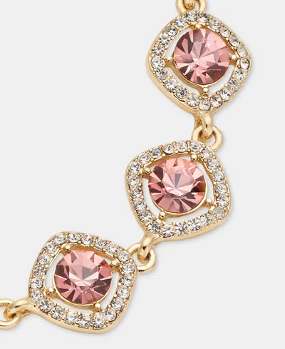 Givenchy Crystal Statement Flex Bracelet In Pink