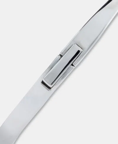 Givenchy Crystal Flower Bangle Bracelet In White