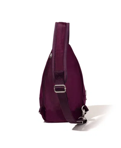 Baggallini Securtex Anti-theft Daytripper Sling In Red