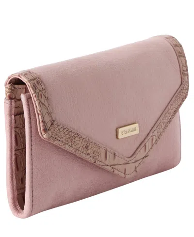 Brahmin Veronica Envelope-style Mini Wallet In Pink