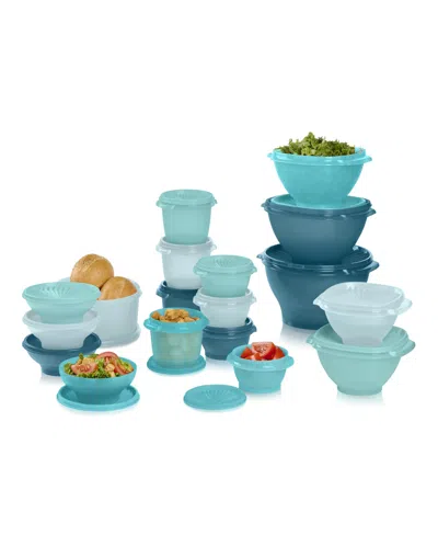 Tupperware Heritage 36-piece Container Set In Green