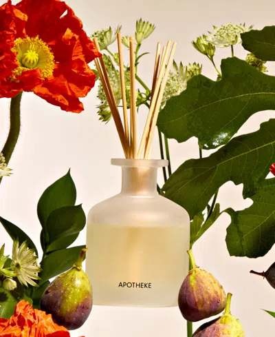 Apotheke Fig And Olive Leaf Reed Diffuser, 6.7 Oz. In Multi