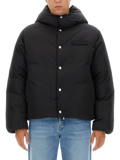 Jacquemus La Doudoune Down Jacket In Black