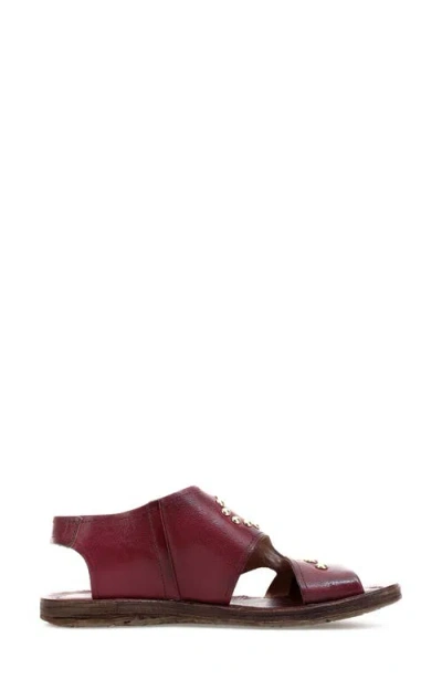 As98 A.s.98 Romy Studded Sandal In Red