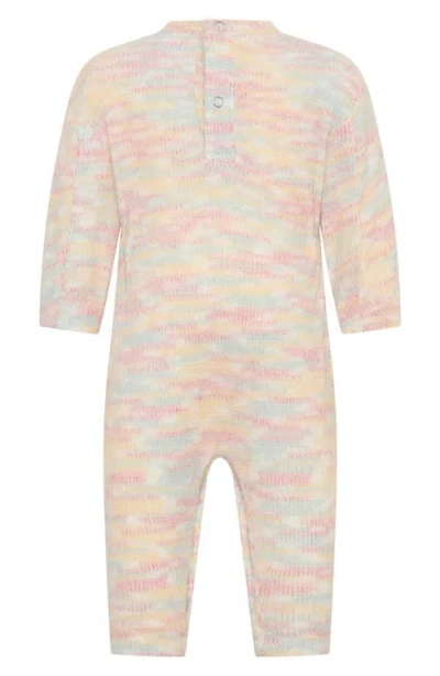 Tiny Tribe Stripe Sweater Romper In Multi