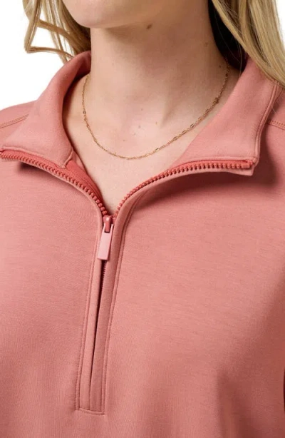 Travismathew Skyloft Soft Echo Half Zip Pullover