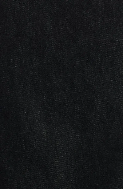 Krost Denim Combo Jacket In Black