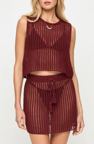 L*space Sander Top In Brown