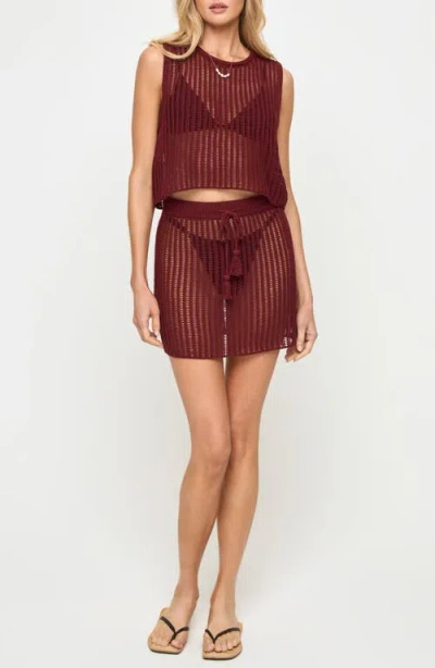 L*space Sander Top In Brown