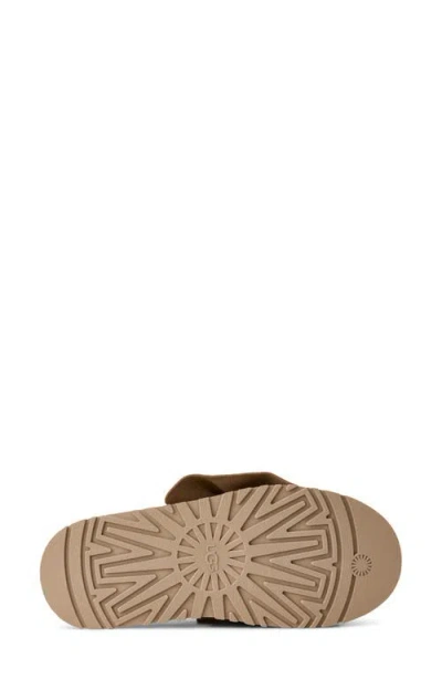 Ugg Platform Bow Slip-on Loafers In Sand