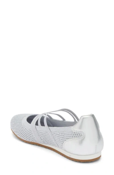 Nordstrom Rack Pixie Mary Jane Sneaker In Silver