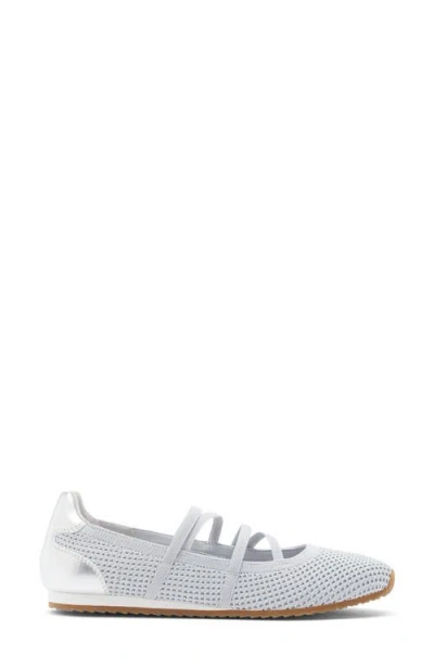 Nordstrom Rack Pixie Mary Jane Sneaker In Silver