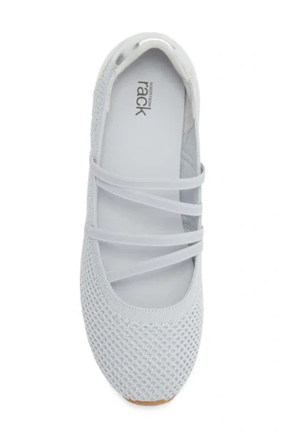 Nordstrom Rack Pixie Mary Jane Sneaker In Silver