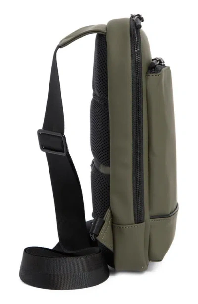 Bonobos Rubberized Sling Backpack In Green