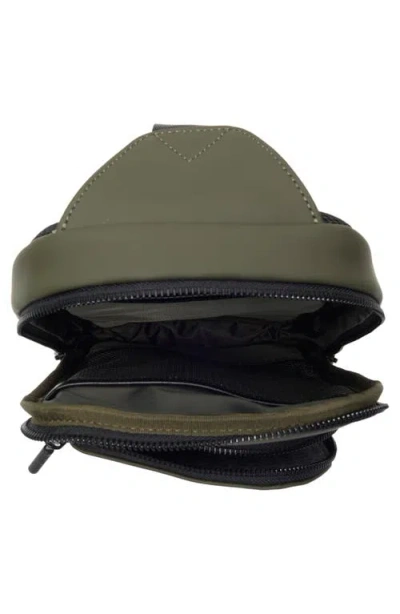 Bonobos Rubberized Sling Backpack In Green