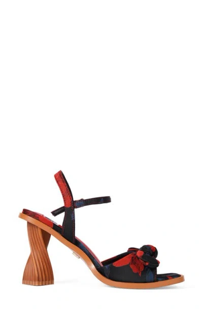 Ninety Union Nora Bow Ankle Strap Sandal In Multi