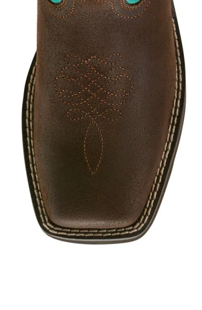 Ariat Callie Distressed Western Boot In Multi