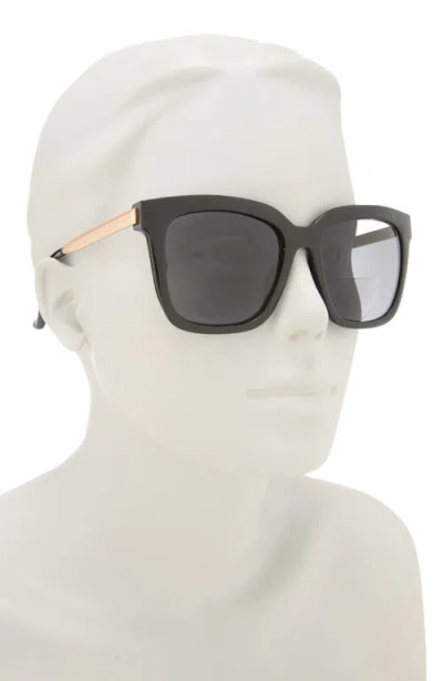 Diff Hailey 54mm Gradient Square Sunglasses In Pink
