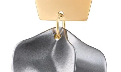 Jardin Ginkgo Leaf Flutter Drop Earrings In Multi