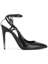 TOM FORD strappy ankle pumps,LEATHER100%