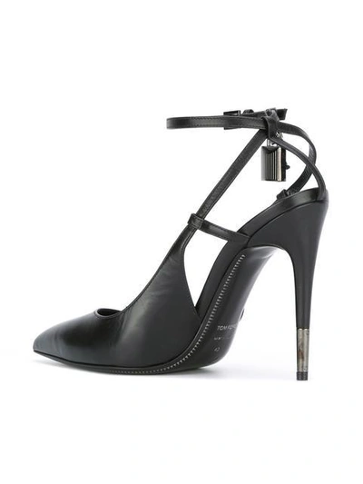 Shop Tom Ford Strappy Ankle Pumps