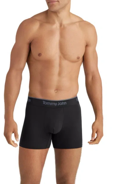Tommy John Assorted 3-pack Second Skin 4-inch Stretch Modal Boxer Briefs In Multi