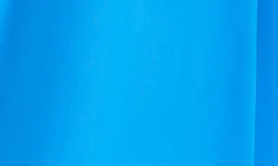 Fleur't Iconic Short Robe In Blue