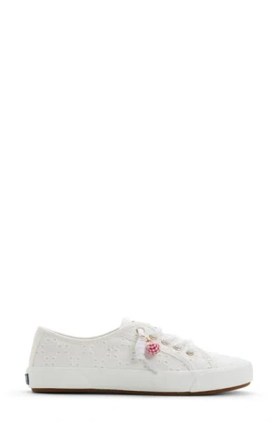 Sperry Pier Wave Low Top Sneaker In White