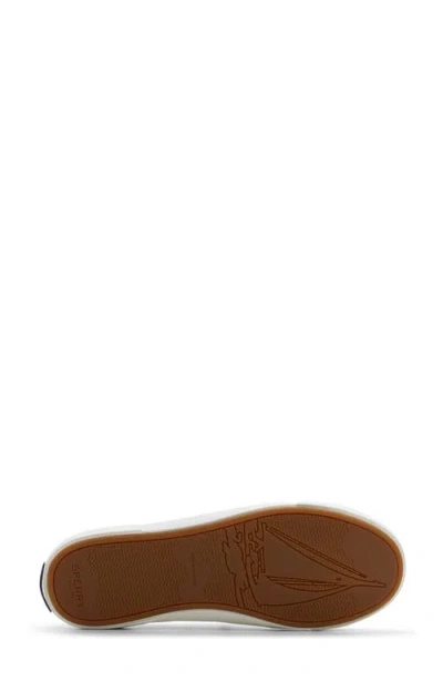 Sperry Pier Wave Low Top Sneaker In White