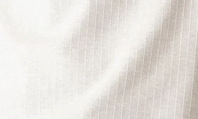 Deke Stratluxe Jersey Quarter Zip Pullover In White