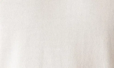 Deke Modern Texture Knit T-shirt In White