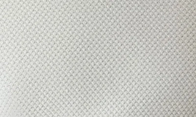 Deke Modern Texture Knit T-shirt In White