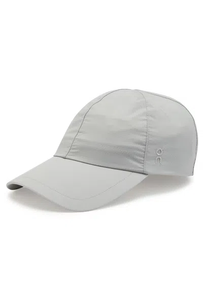 On Lightweight Perforated Stretch-shell Cap In White